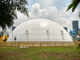 Einzigartiges 30M großes Zelt der geodätischen Kuppel im Freien mit starker Struktur fournisseur
