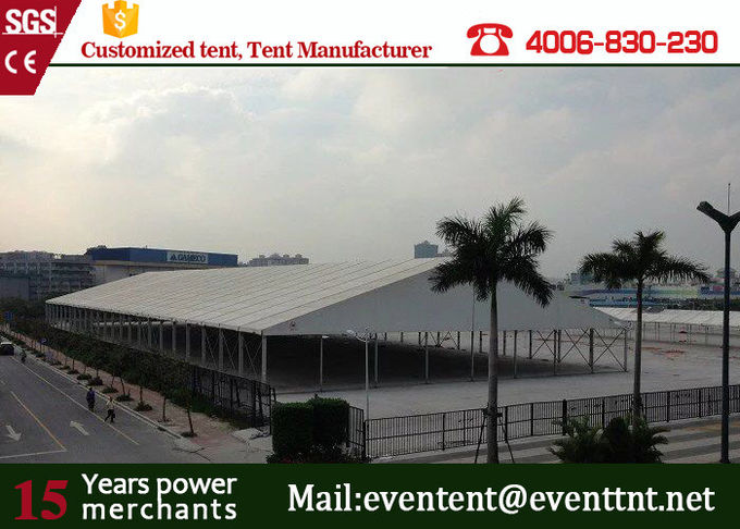 PVC-Gewebe-zerreißen vorübergehende Zelt-Gebäude das beständige, transparente Speicherzelt im Freien