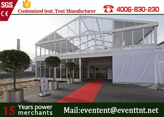 Spitzen-Hochzeits-Zelt des Aluminiumlegierungs-Rahmen-freien Raumes 30 Meter für Sport im Freien