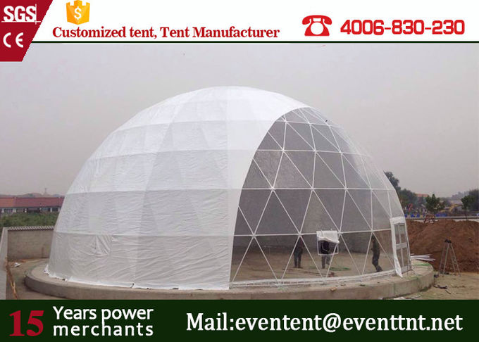 Durchmesser 25meters weißes PVC-Dach großes Hauben-Zelt für 1000 Menschen