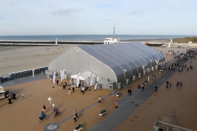 UV-Beständigkeit/feuerverzögernde große Ausstellungs-Zelte des Zelt-16*45m im Freien