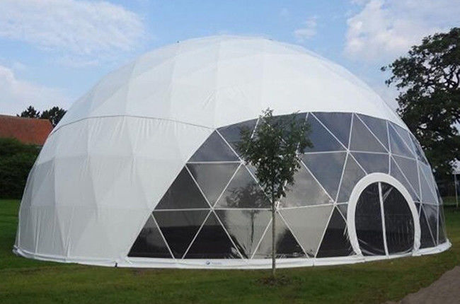 Hauben-Zelt-Durchmesser 30m Schneewittchens transparenter großer für Roadshow