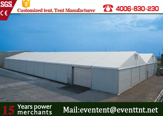 China Wasserdichtes Lager-Zelt im Freien 25 Meter mit Fenster des ABS Wand-freien Raumes fournisseur